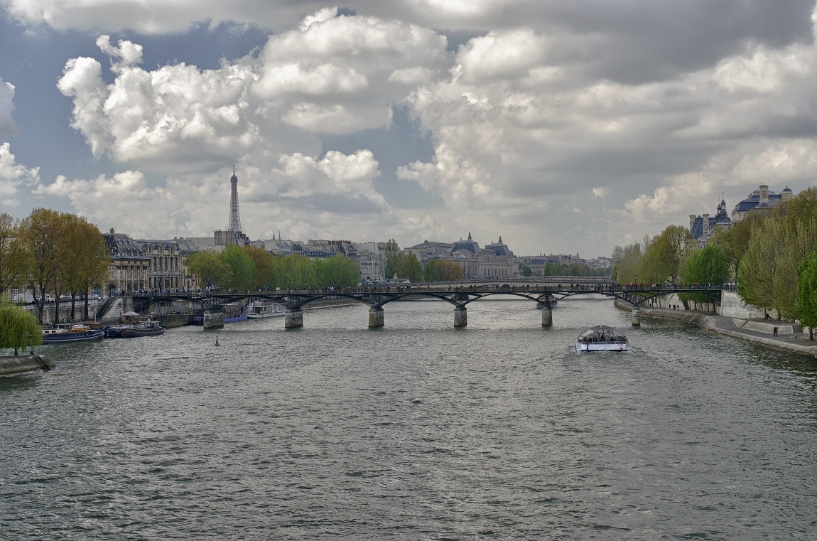 Francie - Paříž - život na Séňě